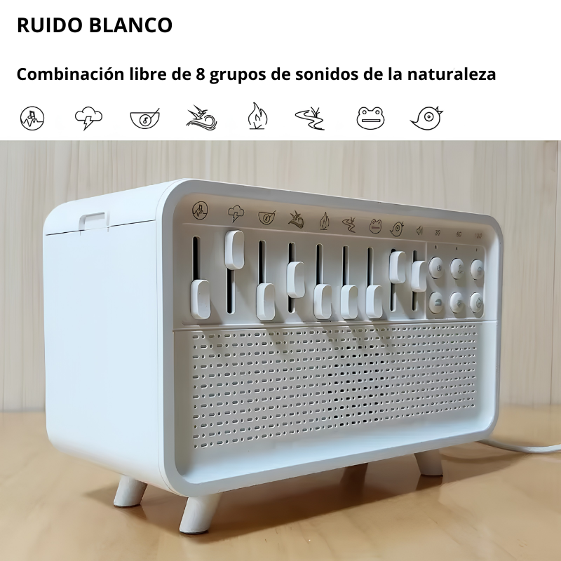 Altavoz y humidificador 4 en 1 de alta fidelidad