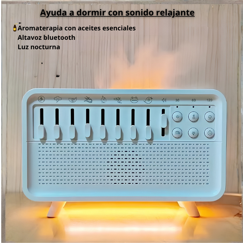 Altavoz y humidificador 4 en 1 de alta fidelidad